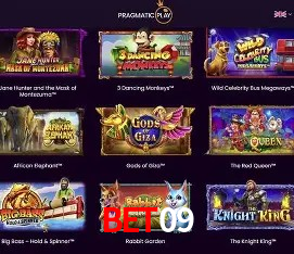 Recursos de Bônus bet09
